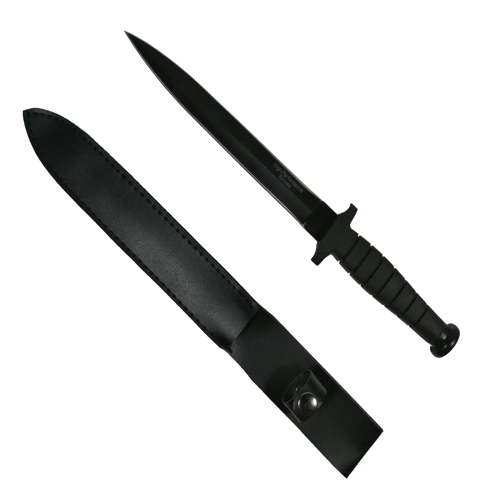 Set doua cutite de vanatoare, Tactical Knife, IdeallStore®, Otel inoxidabil, Teaca inclusa - 1 | YEO