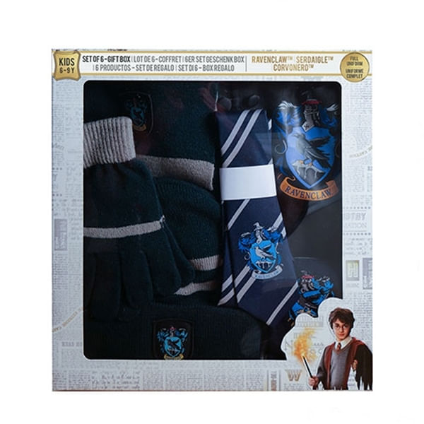 Set roba si accesorii Harry Potter, IdeallStore®, Ravenclaw House, 6 piese, 3-5 ani, albastru - 2 | YEO