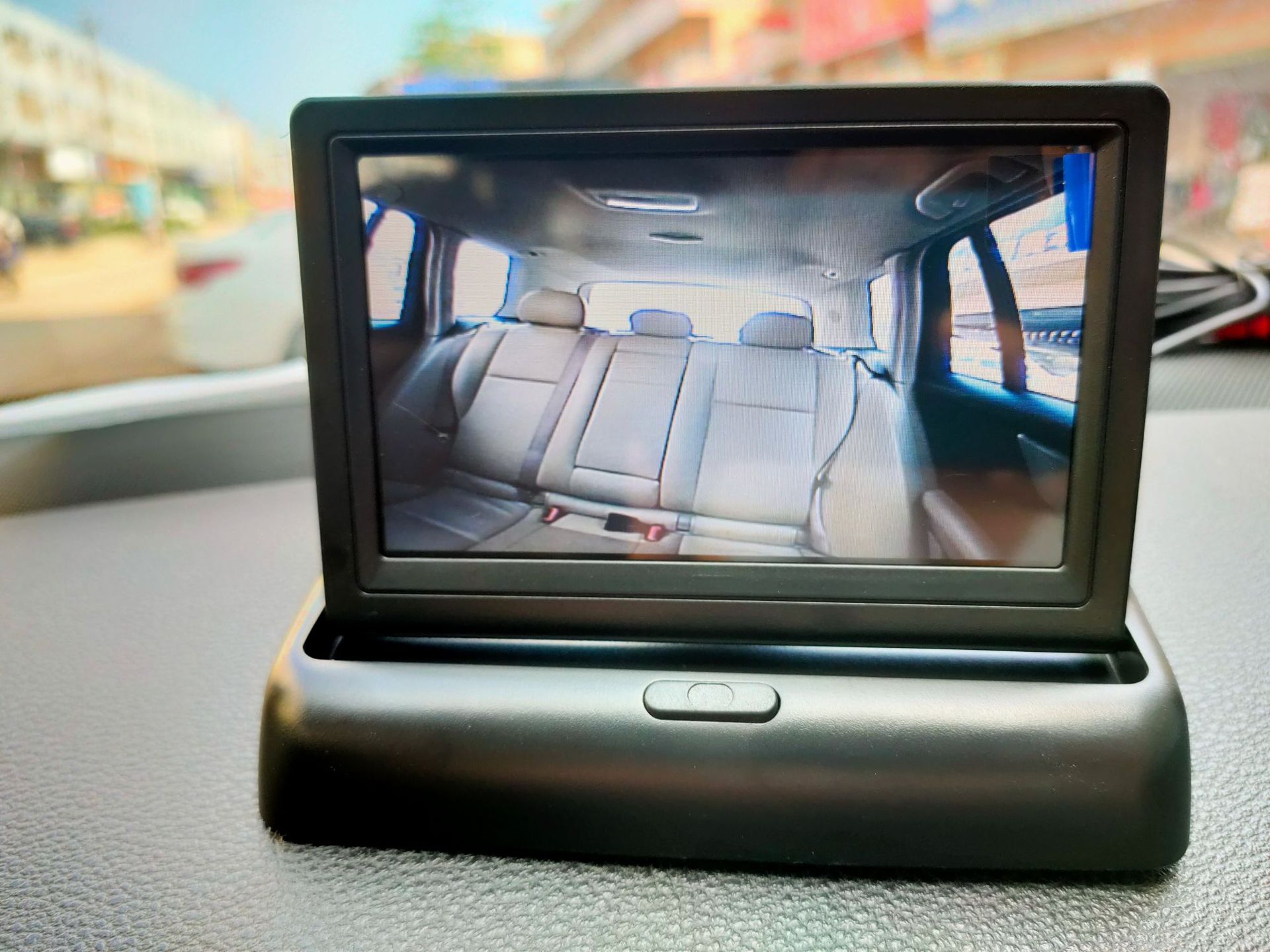 Camera video, HD, Oglinda pentru monitorizarea bebelusilor si copiilor, Pentru scaunul auto, Rotire 180