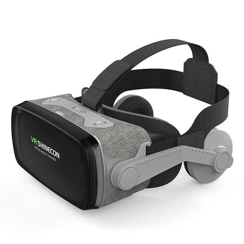 Ochelari VR 3D, Realitate Virtuala, Lentile Acril, Casti, Joistick, Bluetooth, Telefon 4, 7-6 inch, 3D Filme, Jocuri
