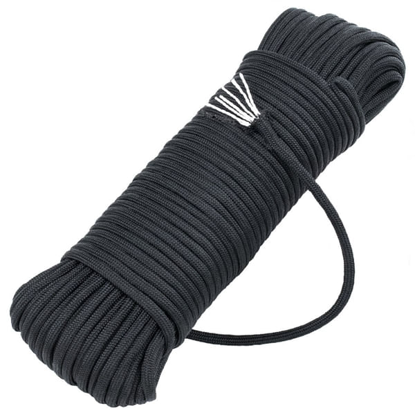 Snur Paracord Premium, IdeallStore®, Negru, 30 m - 2 | YEO