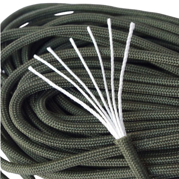 Snur Paracord Premium, IdeallStore®, Verde, 30 m - 2 | YEO