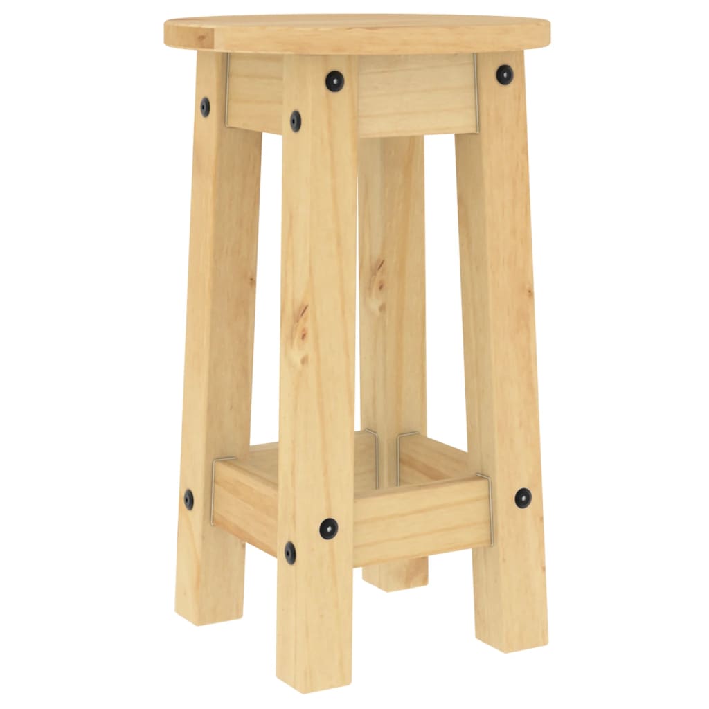 Set mobilier de bar, 5 piese, lemn masiv de pin — imaginea 10