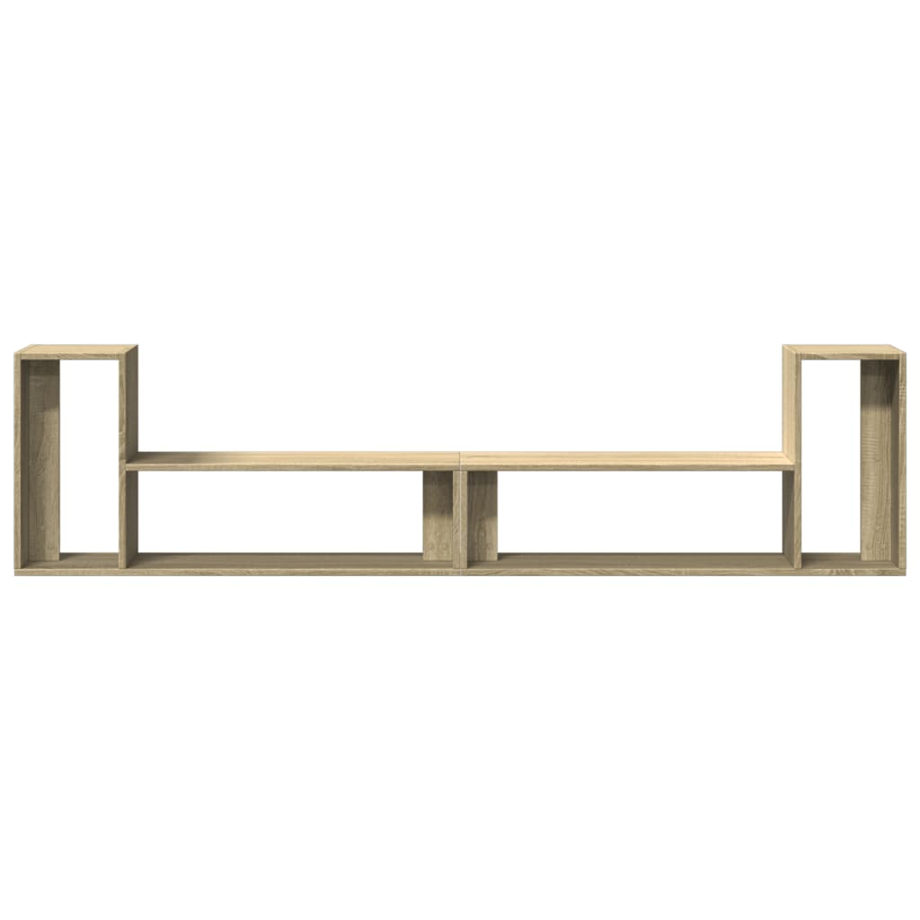 Dulap TV, 2 buc., stejar sonoma, 100x30x50 cm, lemn prelucrat — imaginea 6
