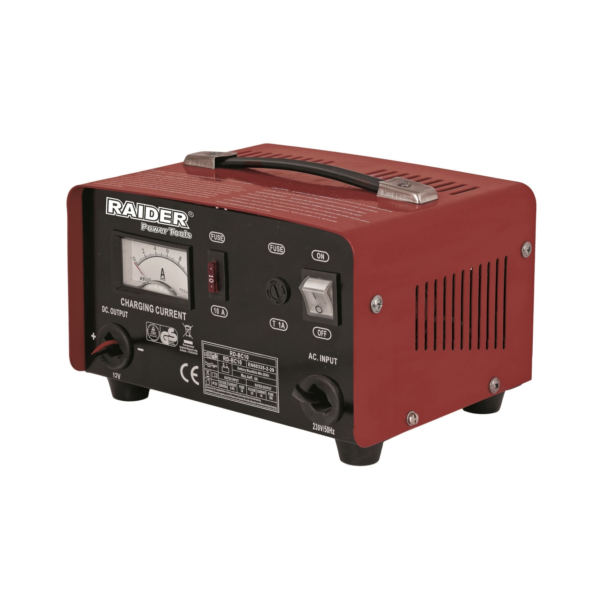 Redresor auto 85W 12V 4A RD-BC10, Raider 129962