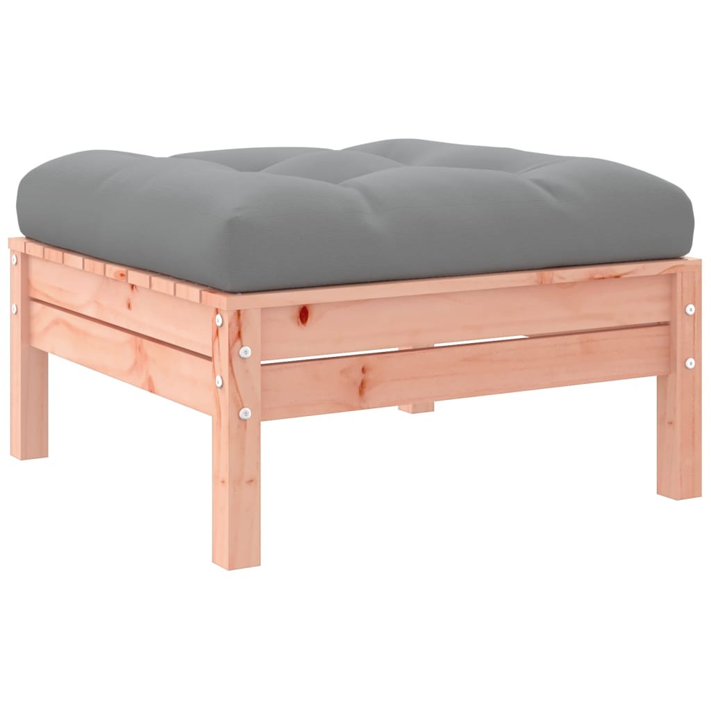 Set canapele gradina cu perne, 4 piese, lemn masiv brad douglas — imaginea 9