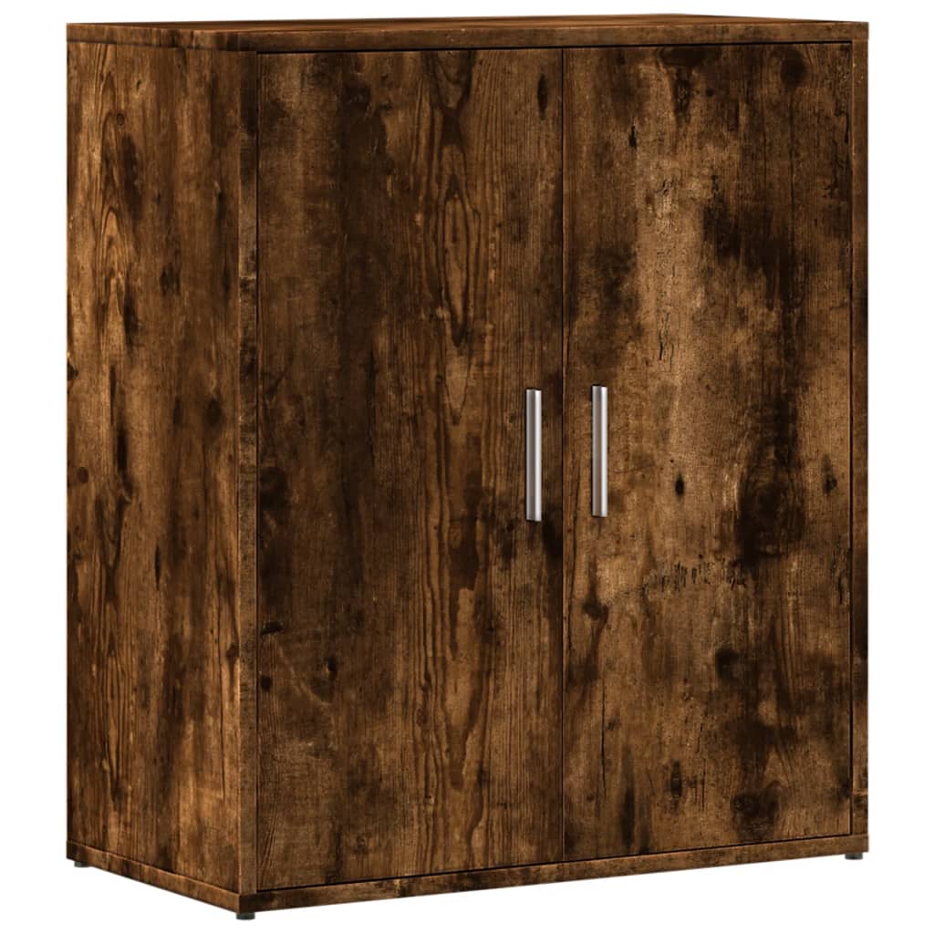 Dulap, stejar fumuriu, 60x31x70 cm, lemn prelucrat