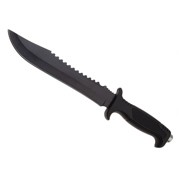 Cutit tactic, DEPOX®, Military Combat, 34 cm, Negru — imaginea 5