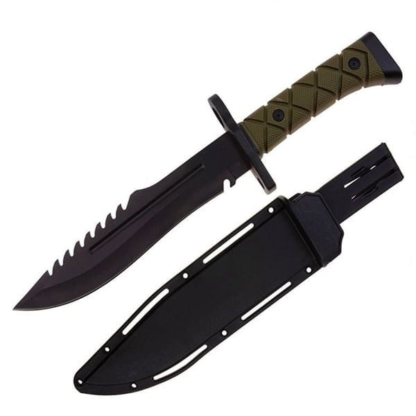 Cutit tactic de vanatoare, IdeallStore®, Fixed Blade, 34 cm