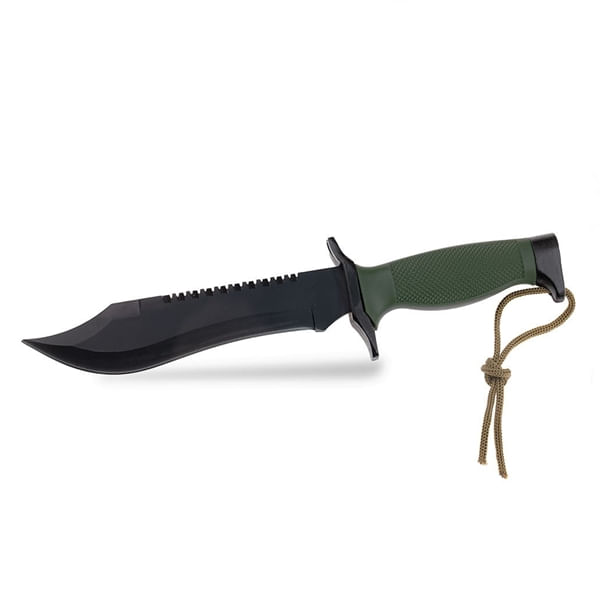 Cutit tactic, DEPOX®, Military Rambo, 30.7 cm, Verde — imaginea 7