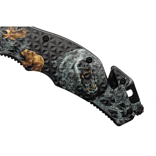 Briceag salvare, IdeallStore®, Fantasy Bear, 21 cm, Otel inoxidabil - 4 | YEO