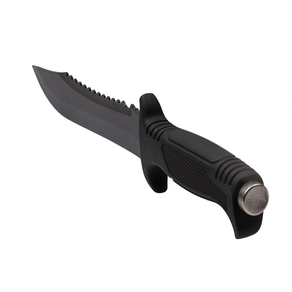 Cutit tactic, DEPOX®, Military Combat, 34 cm, Negru — imaginea 8