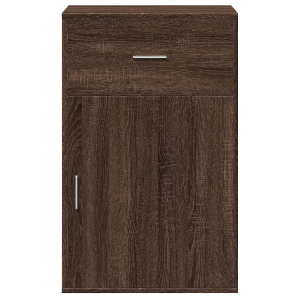 Dulap de depozitare, stejar maro, 56,5x39x90 cm, lemn prelucrat — imaginea 5