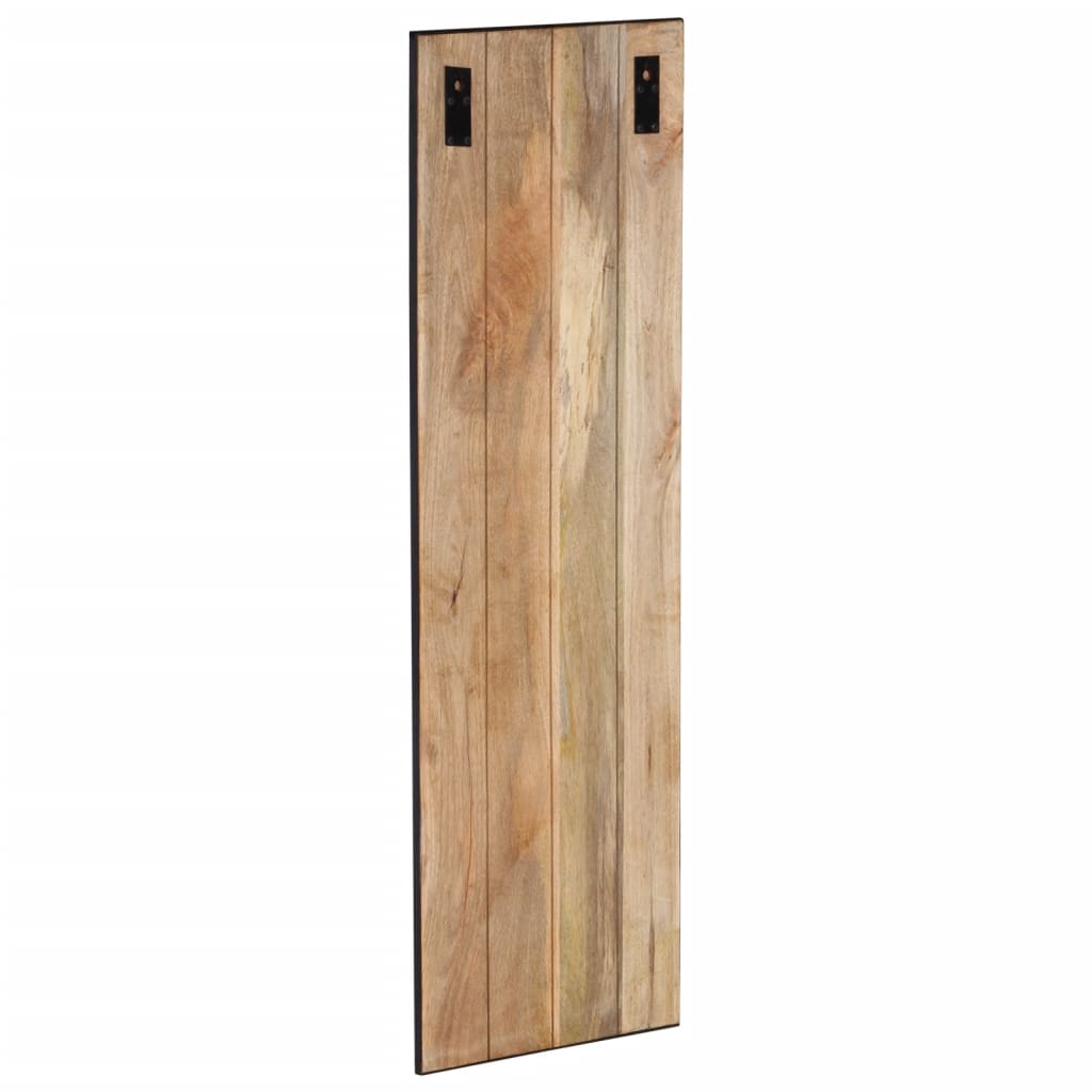 Cuier pentru haine, 35x8x110 cm, lemn masiv de mango brut — imaginea 3
