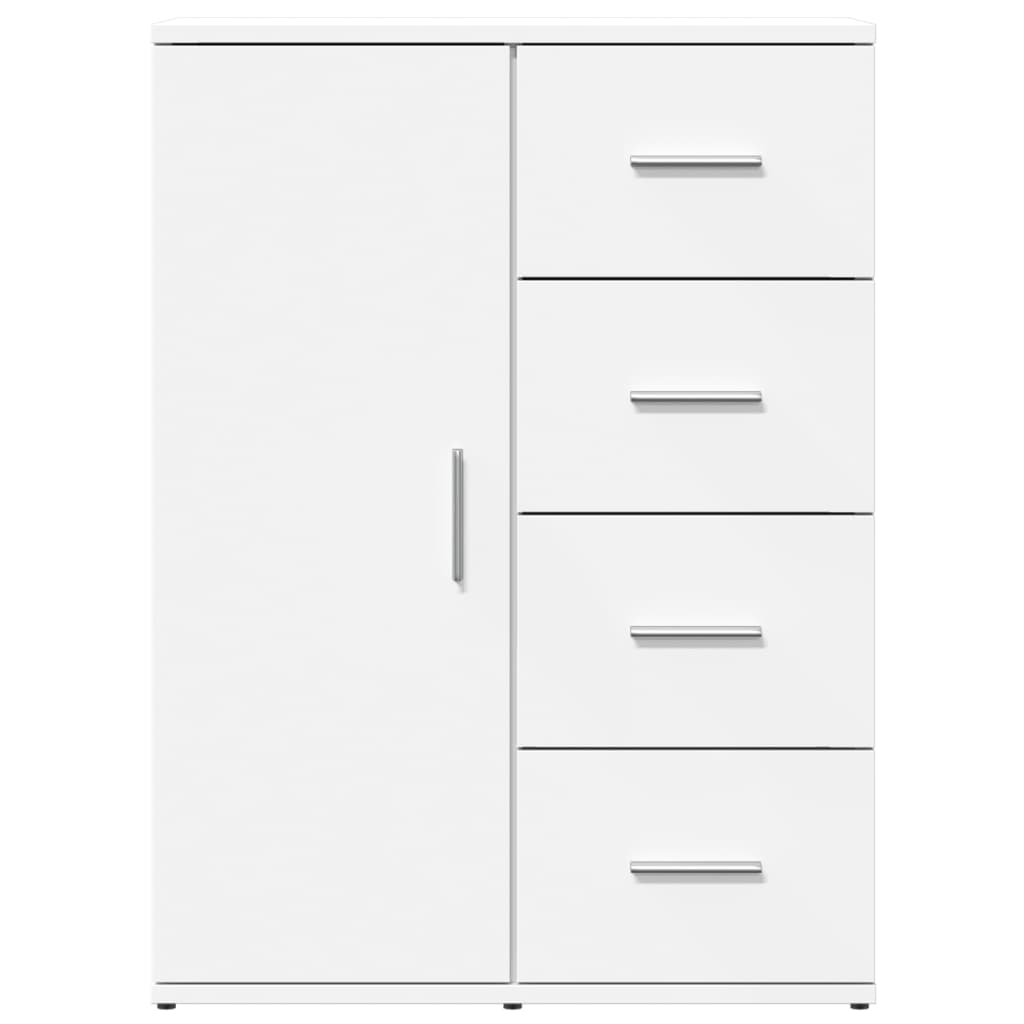 Dulap, alb, 59x39x80 cm, lemn prelucrat — imaginea 5