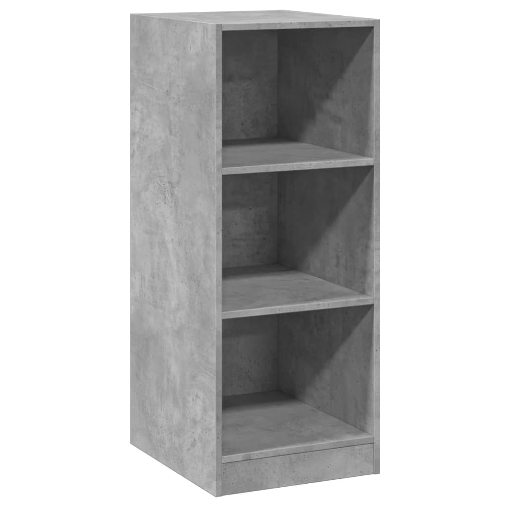 Dulap, gri beton, 48x41x102 cm, lemn prelucrat, model fără tijă