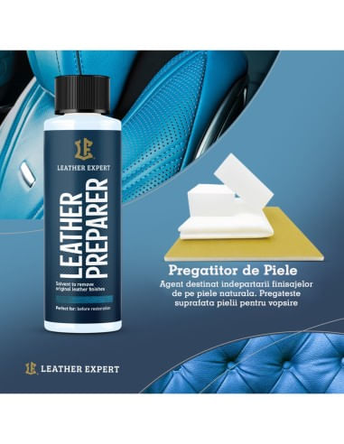 Set reparare si ingrijirea a volanului Negru LEATHER EXPERT