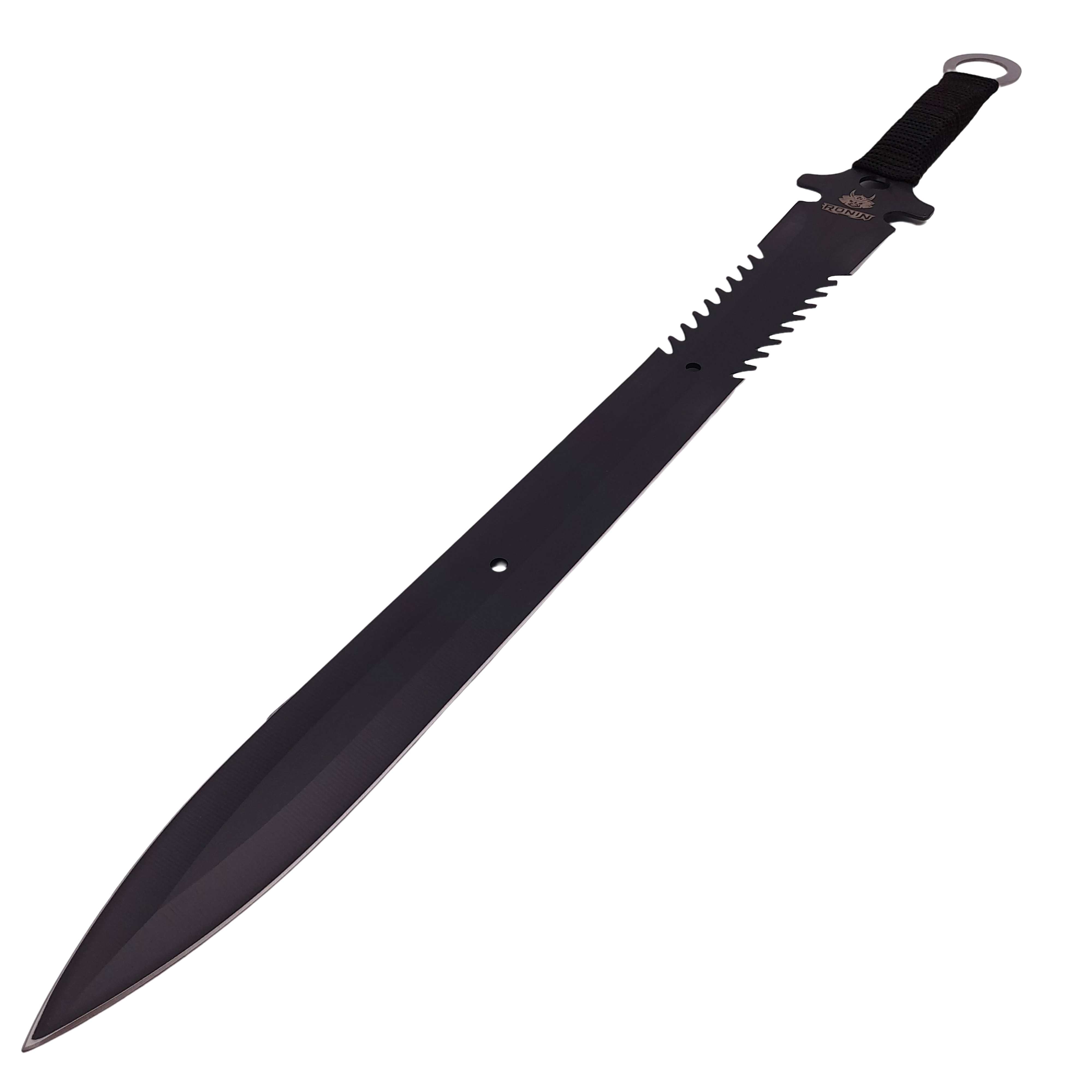 Set doua sabii de vanatoare, DEPOX®, 68.5 cm, cutit de aruncat inclus — imaginea 9