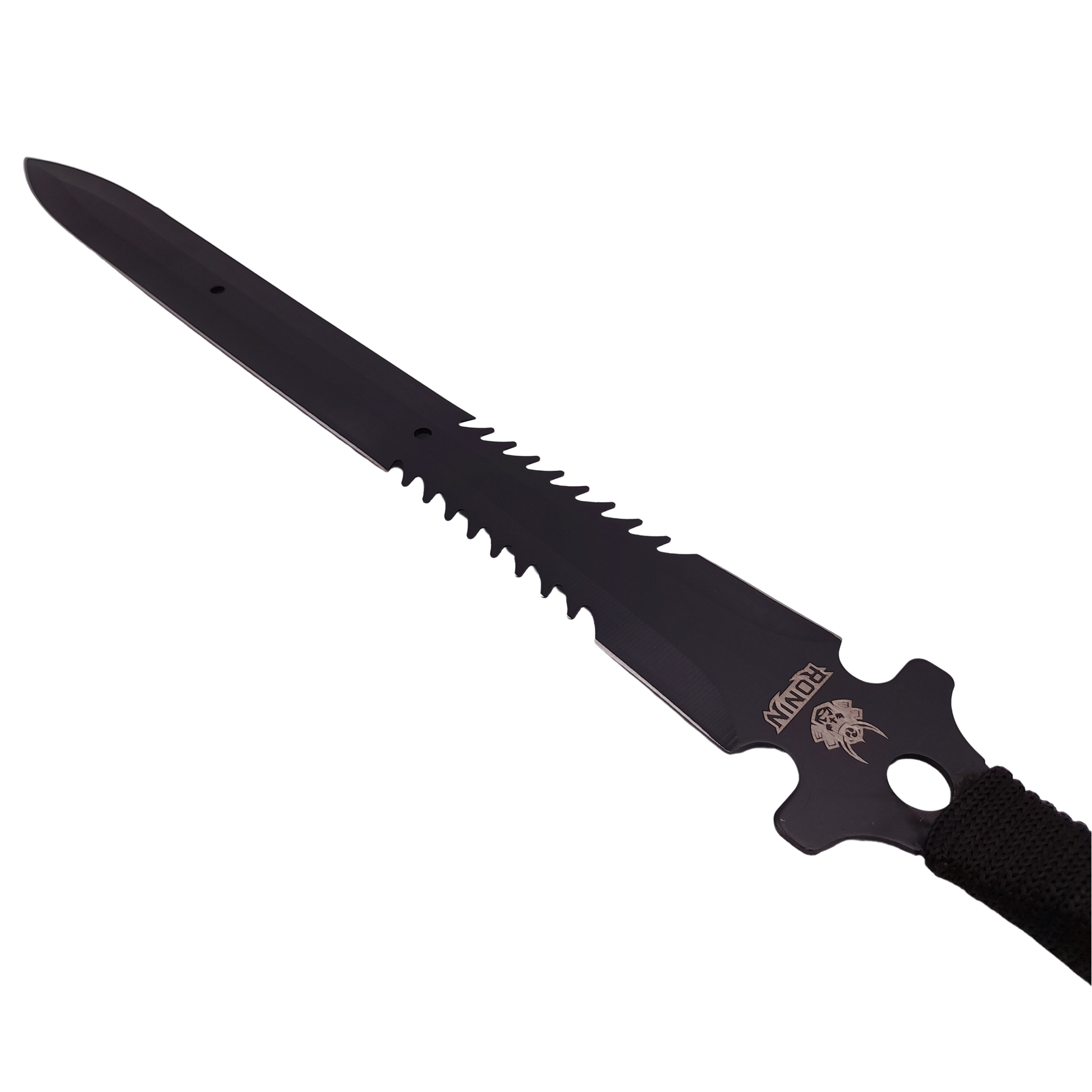 Set doua sabii de vanatoare, DEPOX®, 68.5 cm, cutit de aruncat inclus — imaginea 11