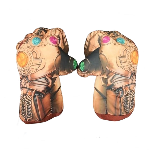 Set 2 manusi pentru copii, Thanos, IdeallStore®, 20 cm, Plus