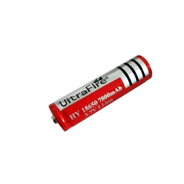 Acumulator IdeallStore®, GH 18650, 7800 mAh, 3.7 V, Li-ion, rosu - 1 | YEO