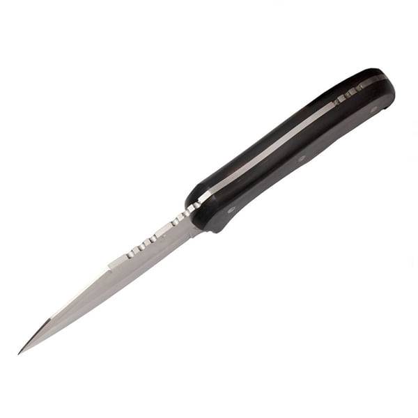 Cutit de supravietuire, DEPOX®,Full Tang, 25 cm, Negru — imaginea 5