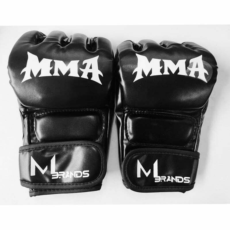 Manusi de MMA Mbrands , intre 8oz-10oz - Negru - imagine 2
