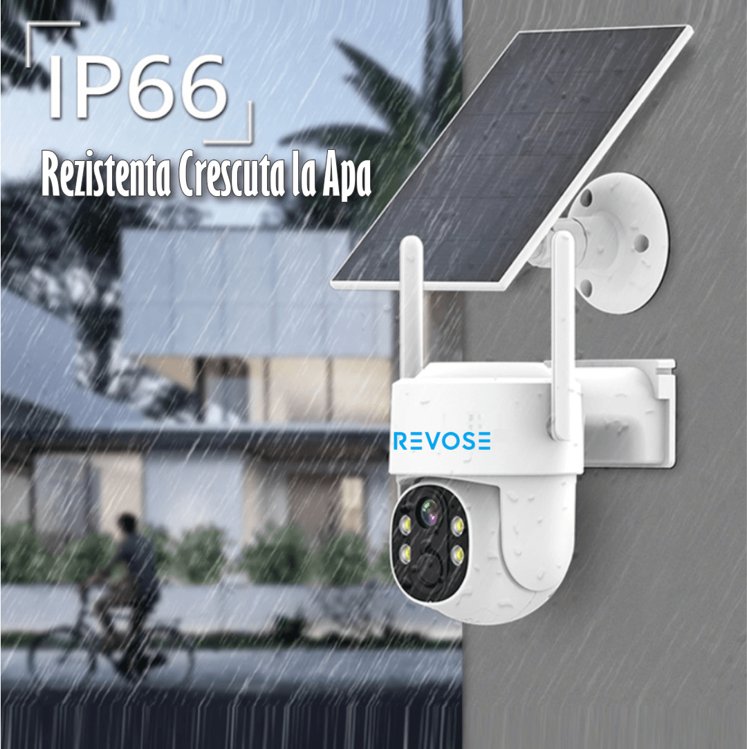 Camera de Supraveghere Video REVOSE™ 5MP 2560x1920, Aplicatie Dedicata, Intelligent Tracking, PTZ,Lan, AP hotspot,Solara - 3 | YEO