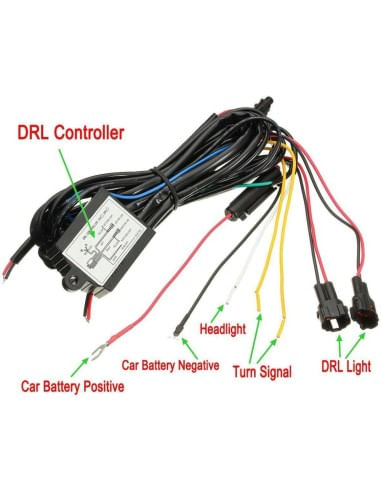 Modul Lumini de zi DRL cu 4 functii, universal 12V - 1 | YEO