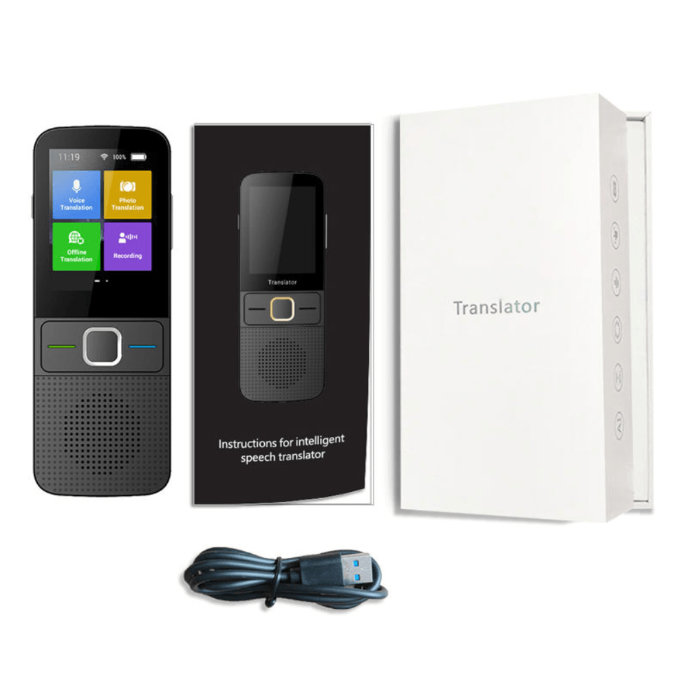 Translator inteligent Vocal Digital Bidirectional cu peste 137 Limbi Online si Offline,Traducator in timp real,voce,text - imagine 5