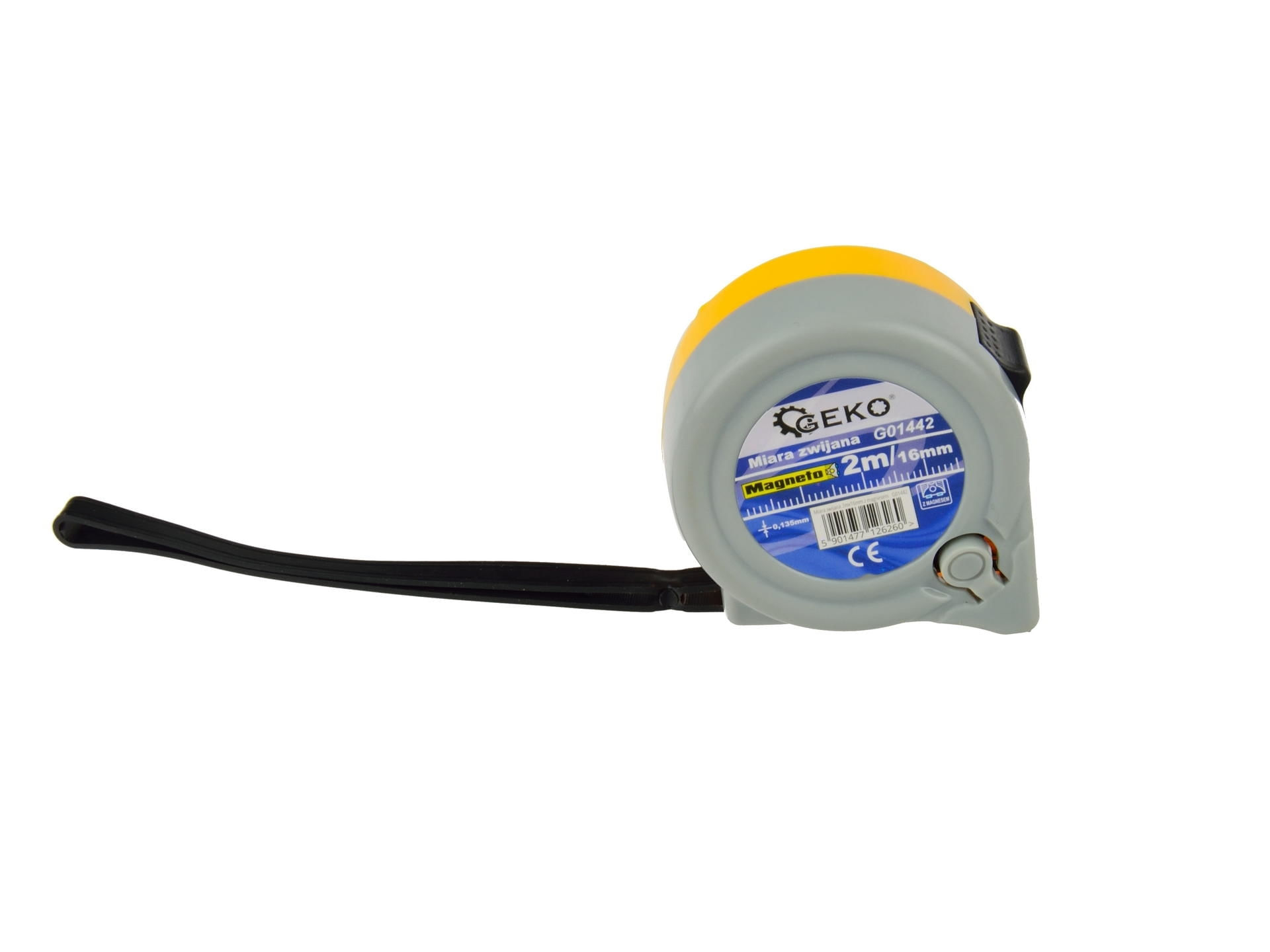 Ruleta magnetica 2mx16mm, Geko G01442 - 1 | YEO