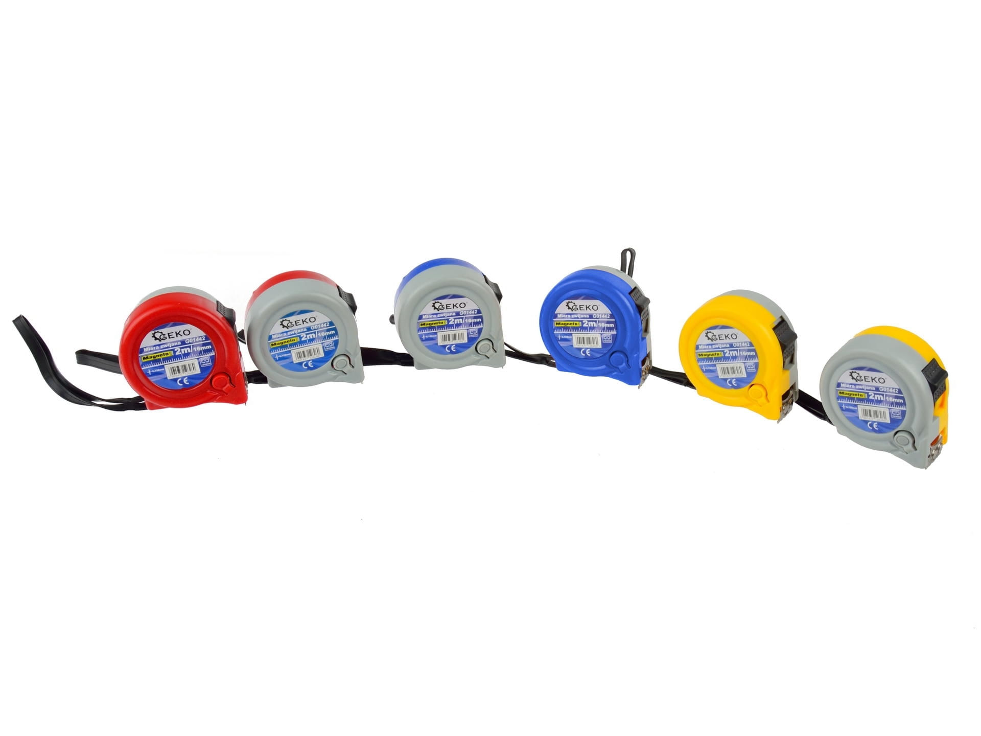 Ruleta magnetica 2mx16mm, Geko G01442 - 3 | YEO