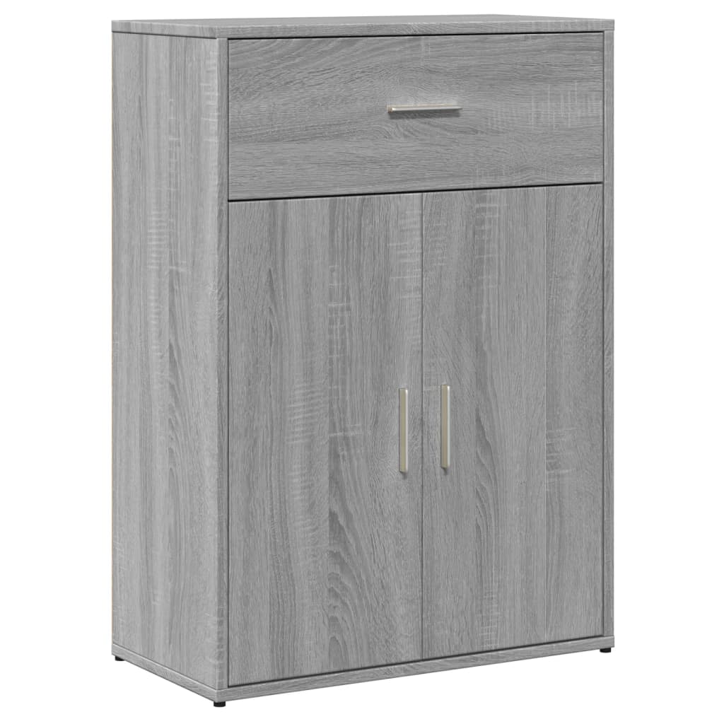 Dulapuri, 2 buc., gri sonoma, 60x30x84 cm, lemn prelucrat — imaginea 4