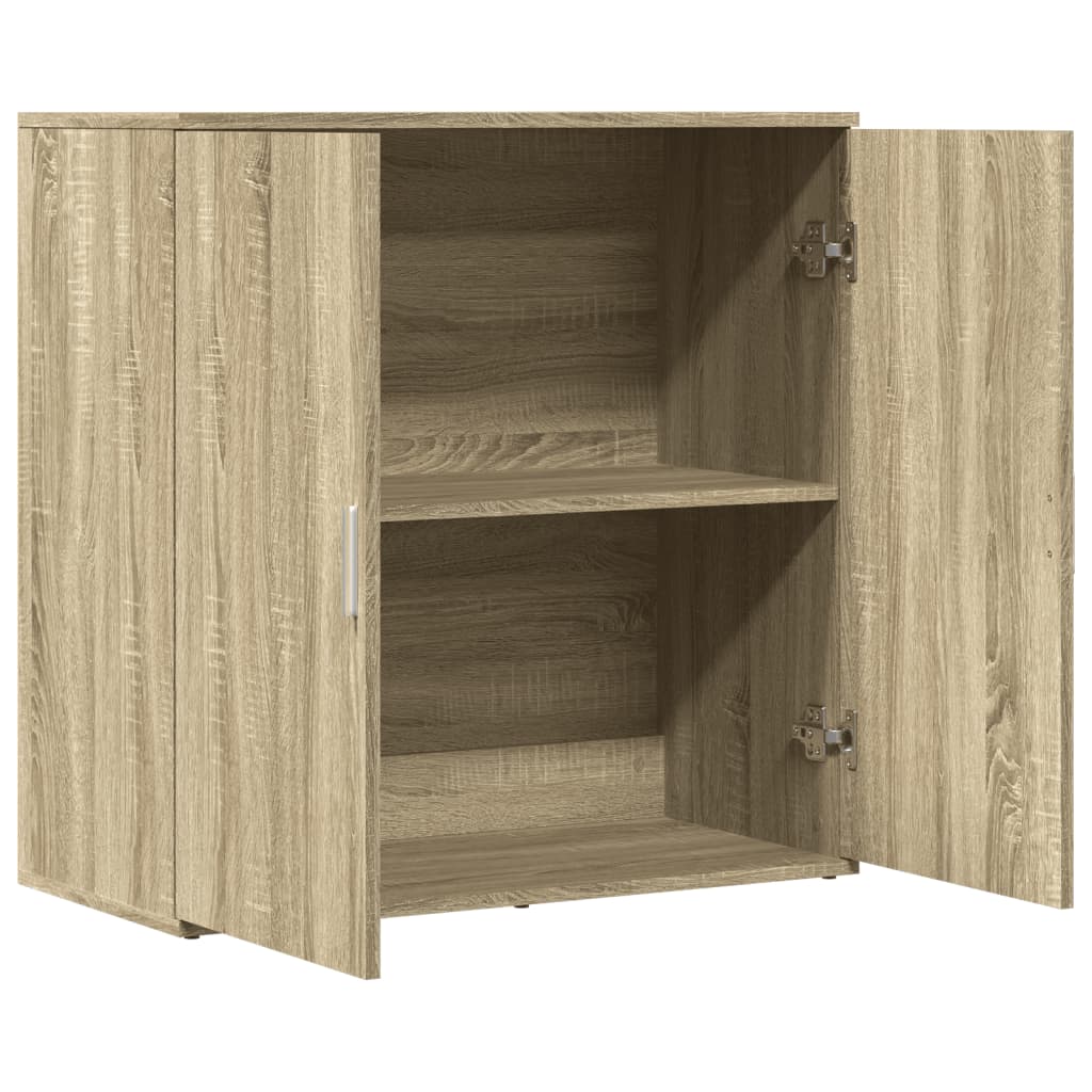 Dulap, stejar sonoma, 79x38x80 cm, lemn prelucrat — imaginea 6