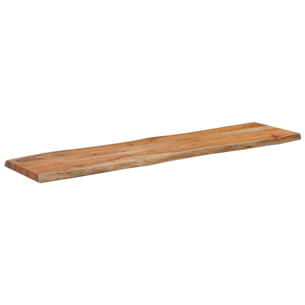 Blat masa 160x40x2,5 cm dreptunghiular lemn acacia margine vie