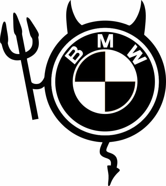 Sticker auto, IMAGE, Dracusor BMW
