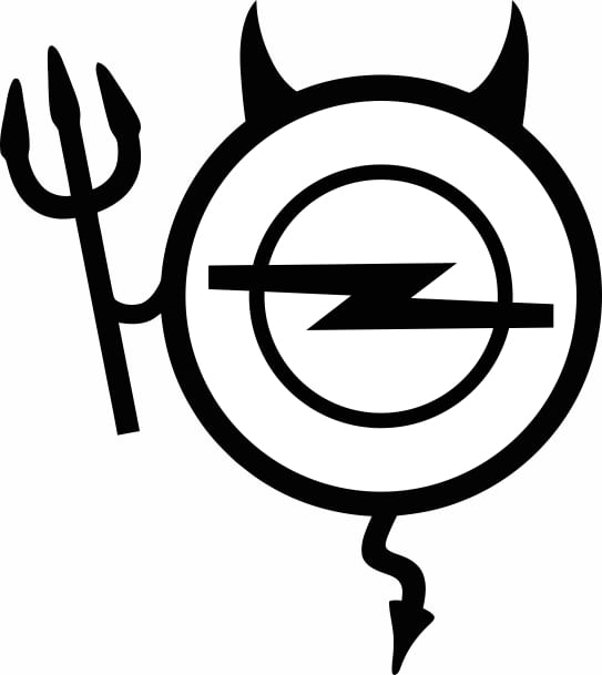 Sticker auto, IMAGE, Dracusor OPEL