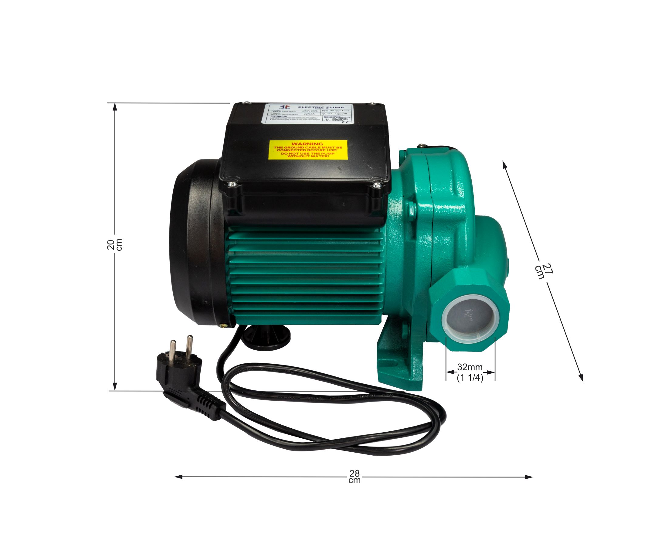 Pompa electrica de apa, 550 W — imaginea 3