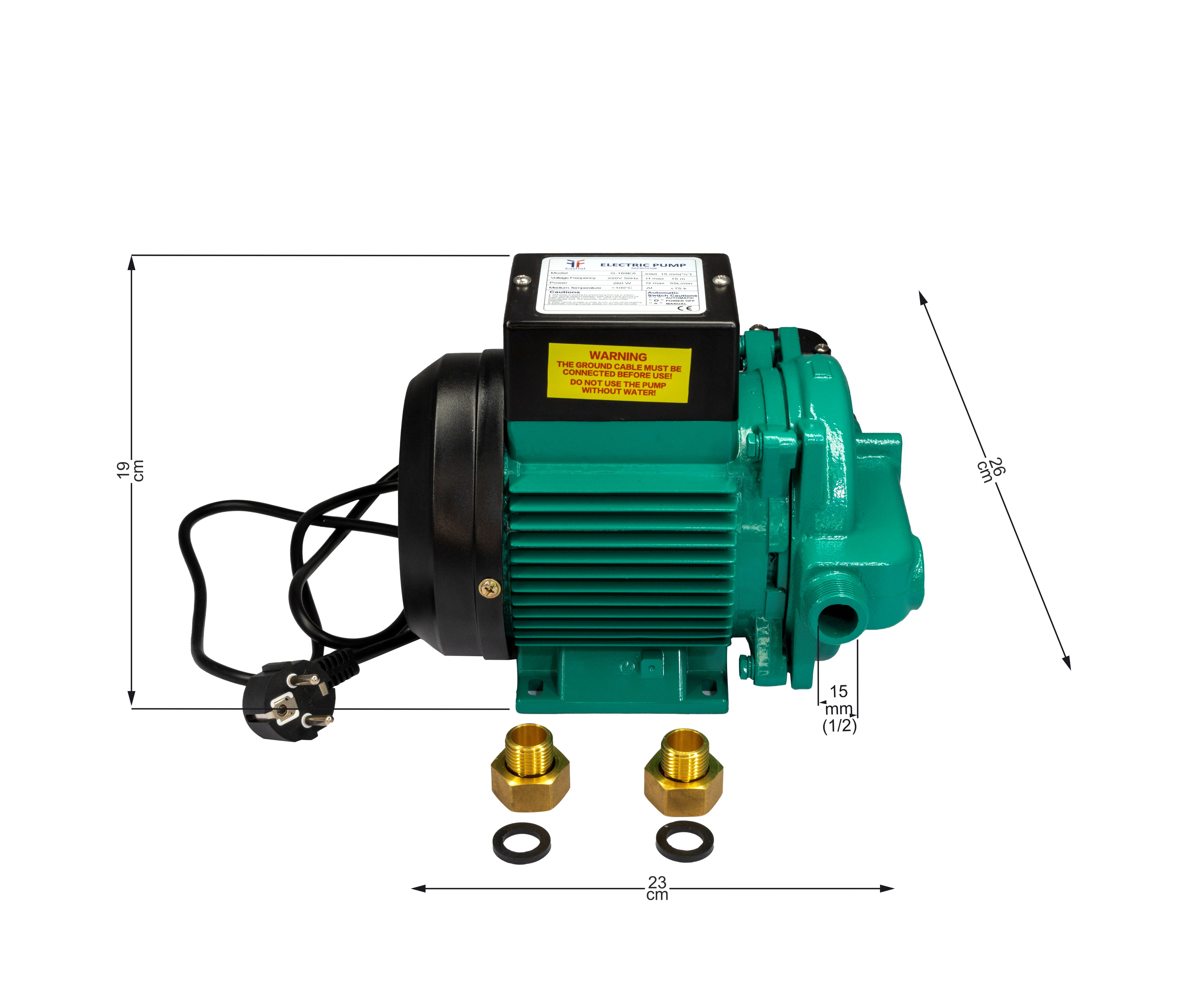 Pompa electrica de apa, 260 W — imaginea 2