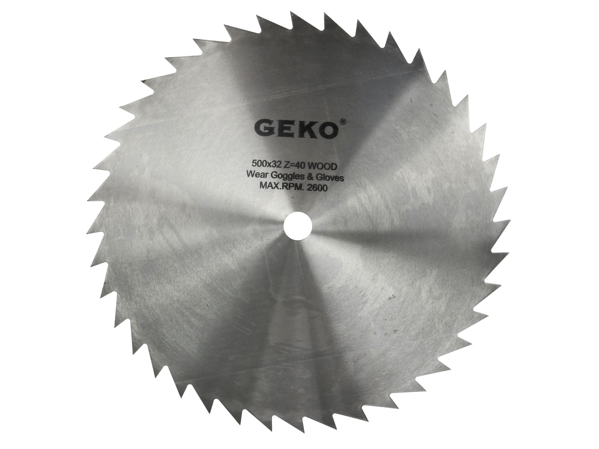 Disc circular pentru lemn 500x32x40T, Geko G00073