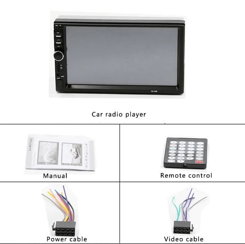 Dvd Auto 2 Din Cu Camera incastrabila mini