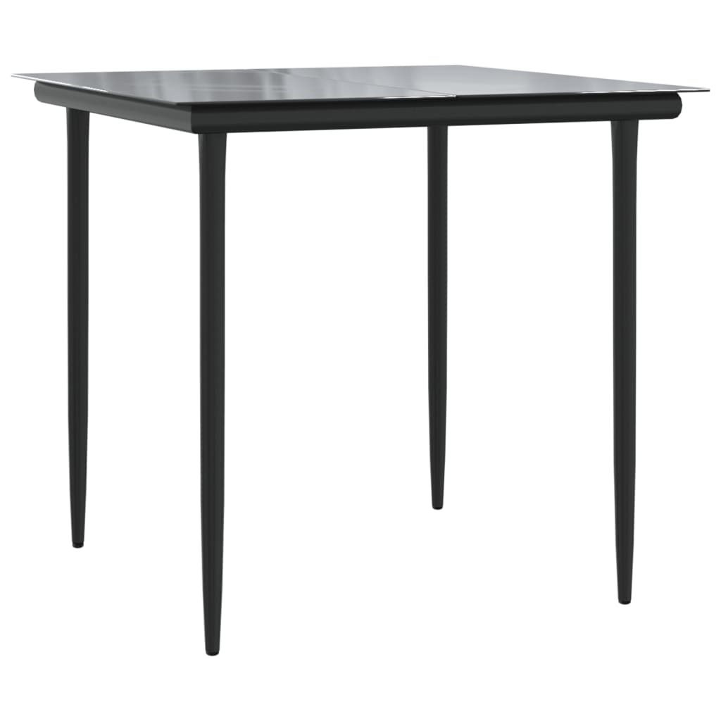 Set de masa pentru gradina, 3 piese, cu perne, bej, poliratan — imaginea 4