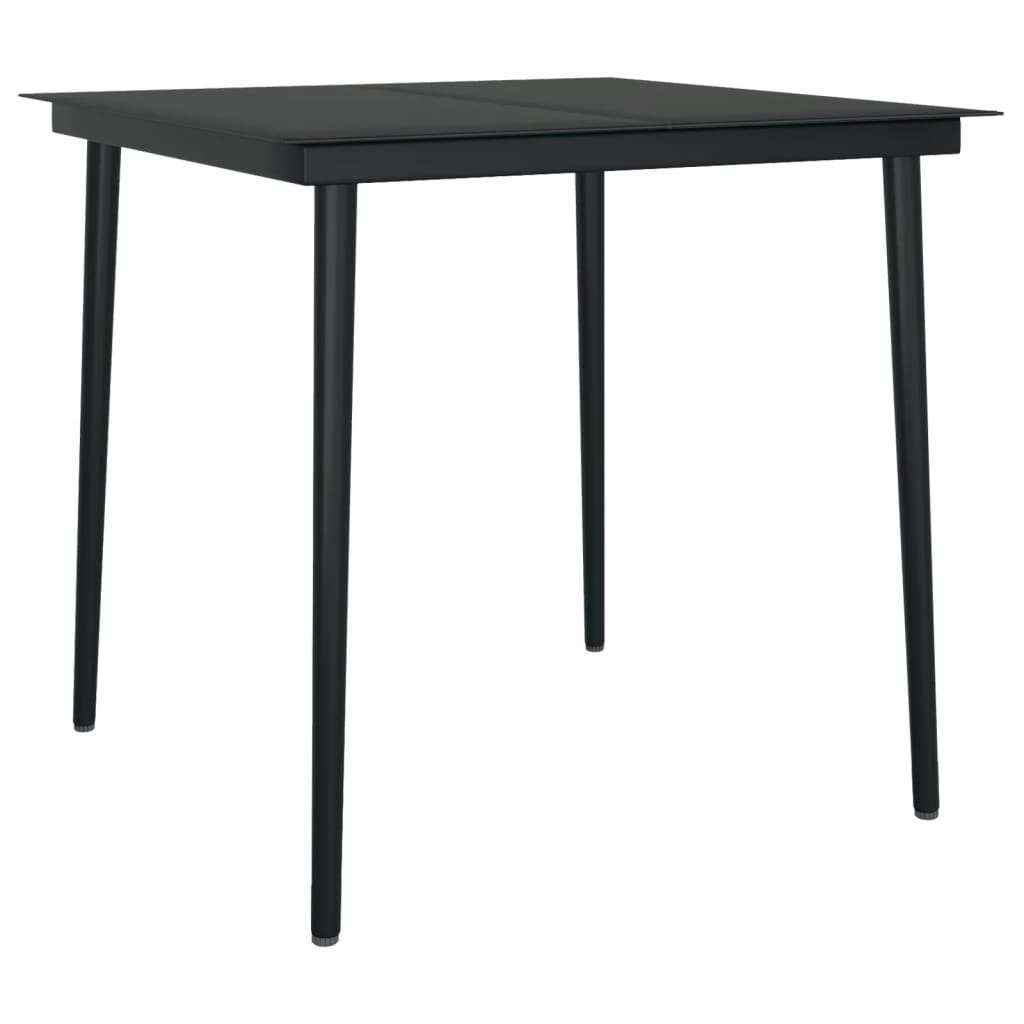 Set mobilier de gradina cu perne, 3 piese, gri, poliratan — imaginea 4