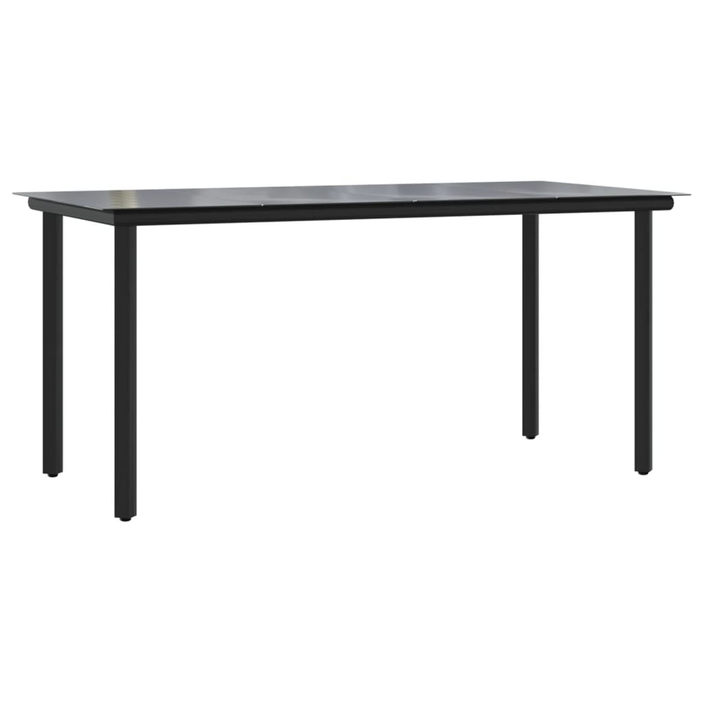 Set mobilier de gradina cu perne, 5 piese, gri, poliratan — imaginea 4