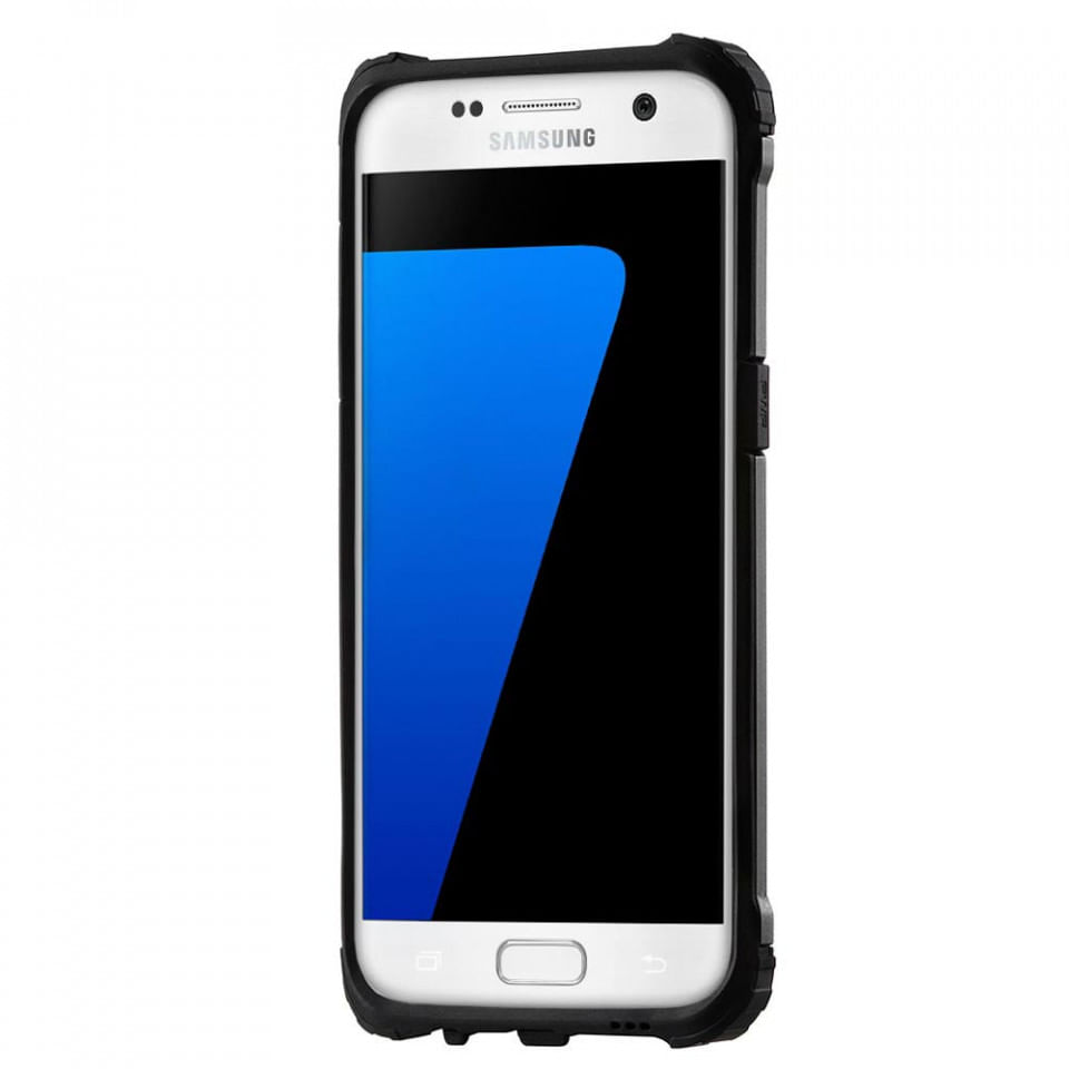 Husa pentru Samsung Galaxy S7 - Techsuit Hybrid Armor - Black - 3 | YEO