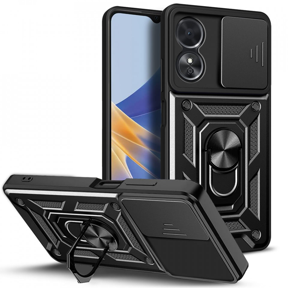 Husa pentru Honor Magic5 Lite - Techsuit CamShield Series - Black - 2 | YEO