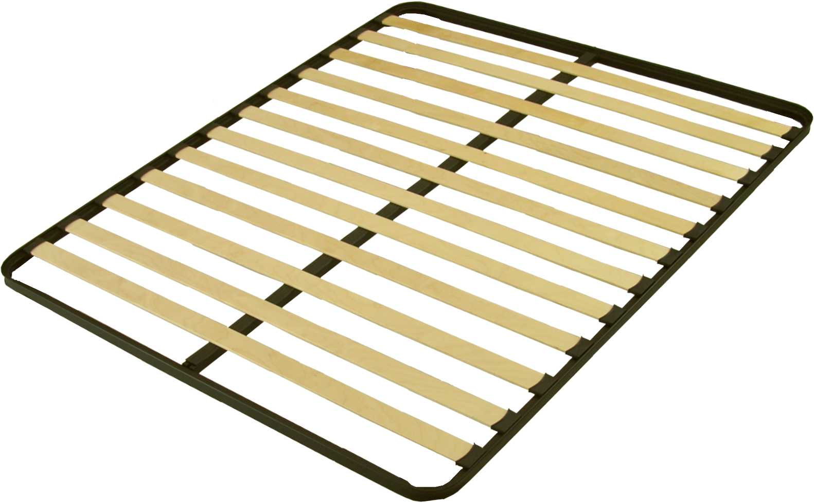 Somiera pat Milano 160x200, 13 lamele lemn, cadru metal, fara picioare