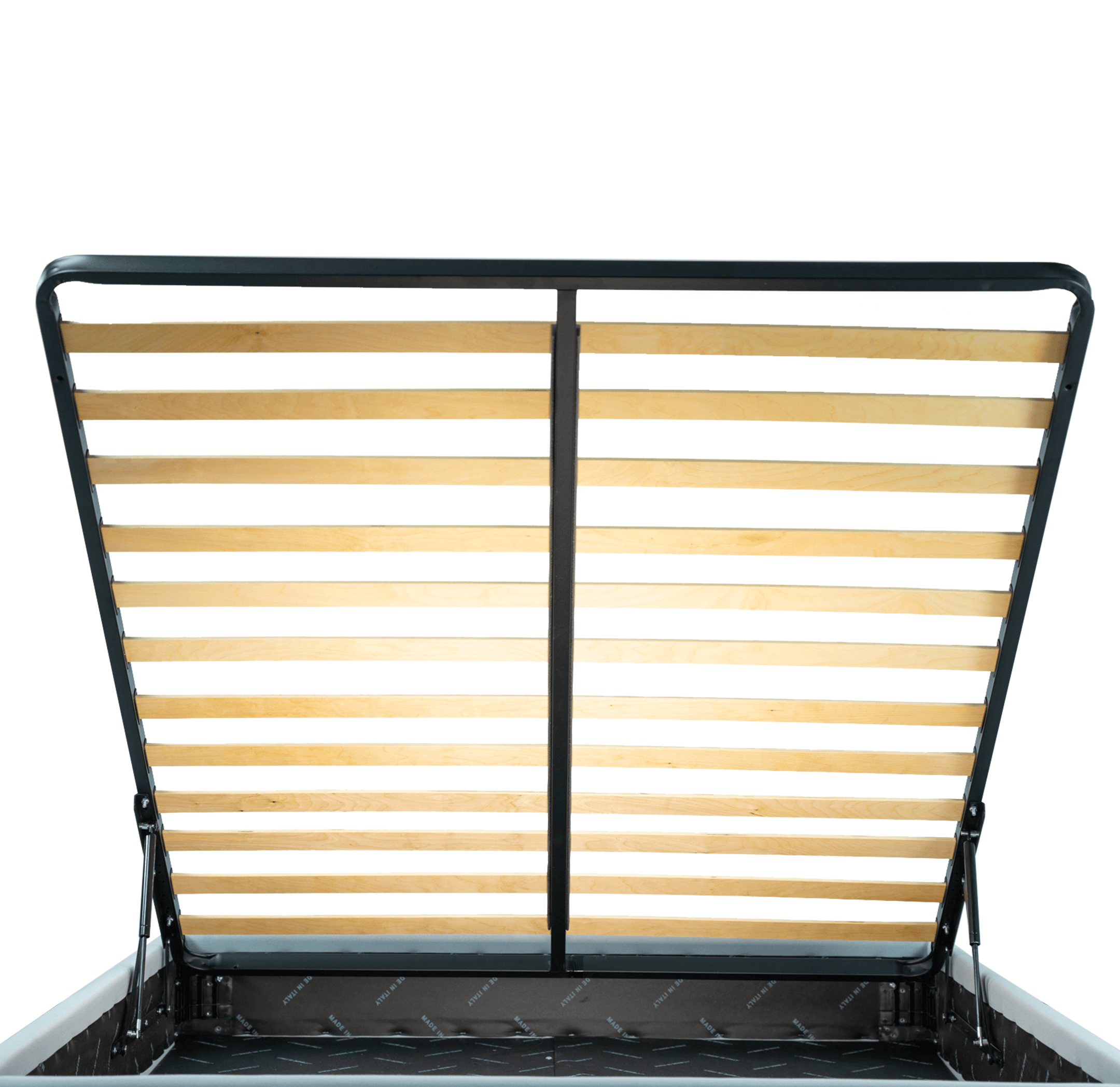 Somiera pat Sanremo 120x190 cu sistem rabatare, cadru metal, 12 lamele