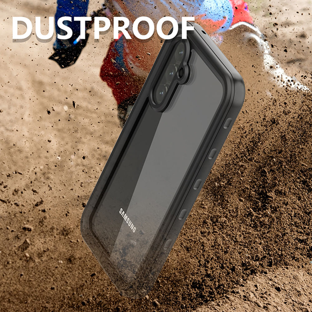 Husa pentru Samsung Galaxy A54 - ShellBox Waterproof IP68 Case - Black - 1 | YEO