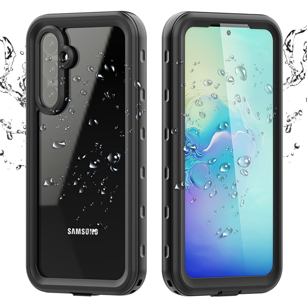 Husa pentru Samsung Galaxy A54 - ShellBox Waterproof IP68 Case - Black - 2 | YEO